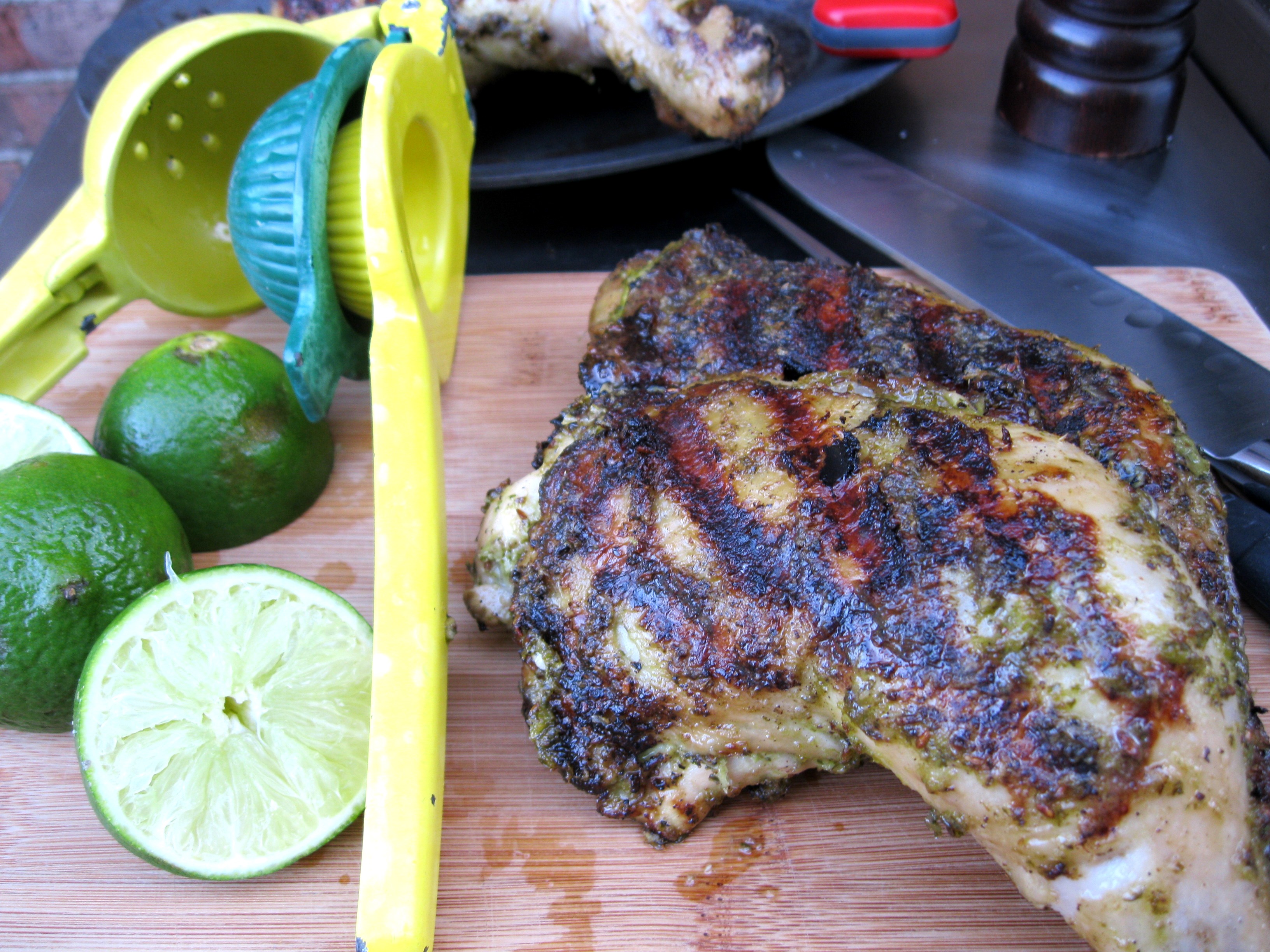 CilantroTequila Grilled Chicken